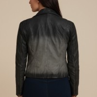 SPRAY LEATHER JACKET