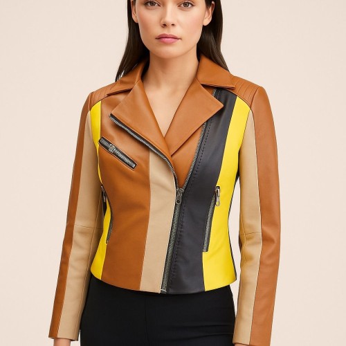 MULTI COLOR LEATHER JACKETS