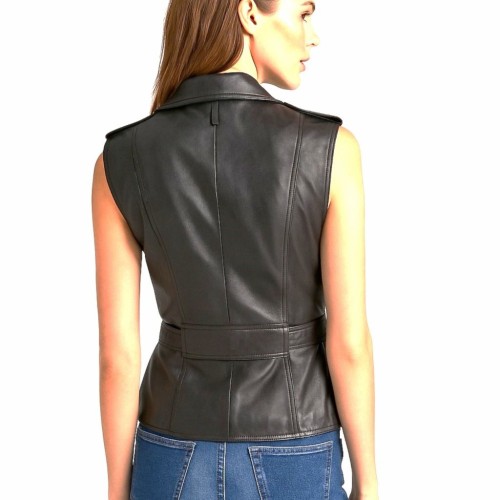 WOMENS LEATHER VEST