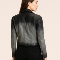 SPRAY LEATHER JACKET